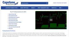 Desktop Screenshot of capstonetradingsystems.com