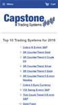 Mobile Screenshot of capstonetradingsystems.com
